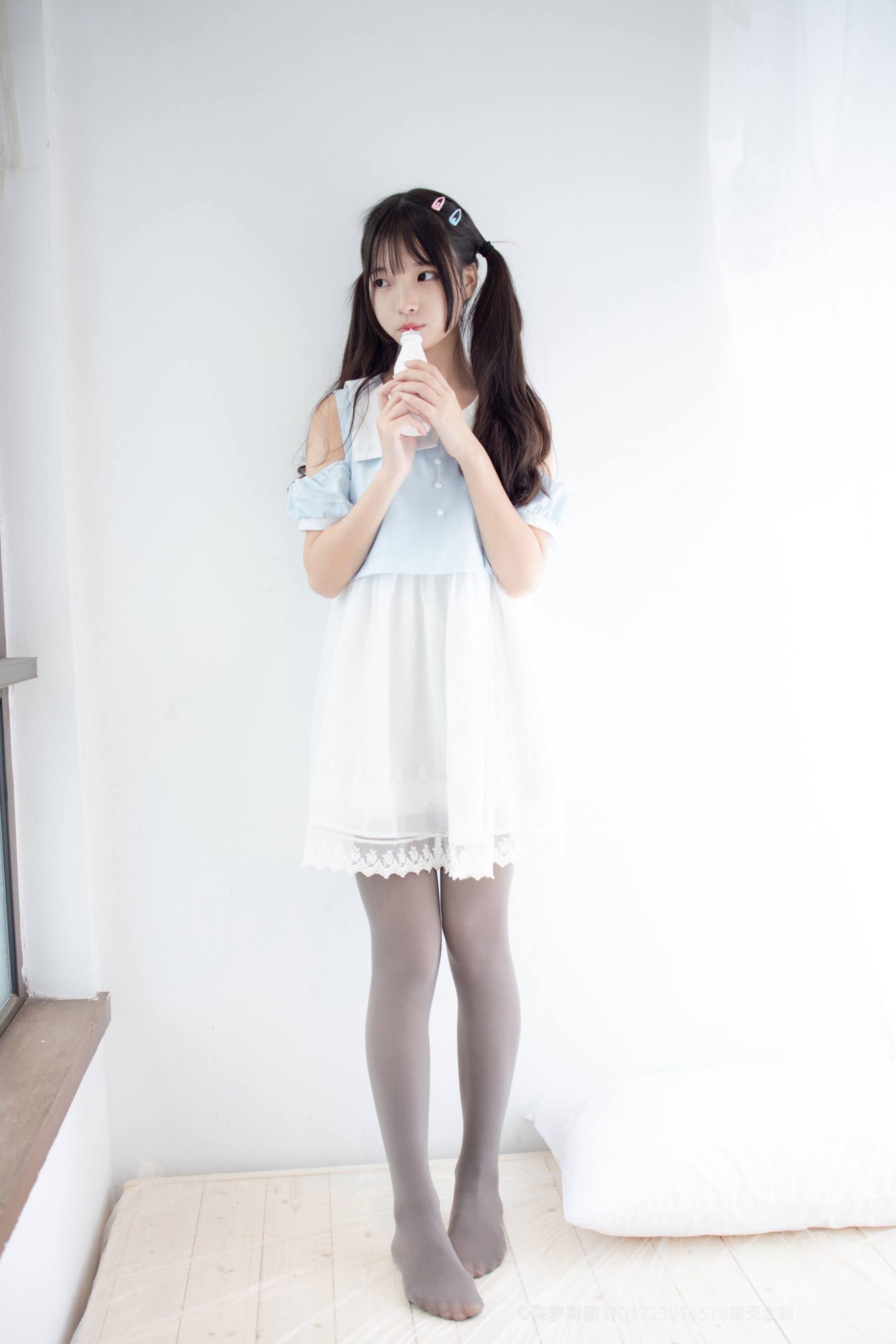 图片[6]-超级甜美的灰丝小姑娘【86P】20005-华仔美图
