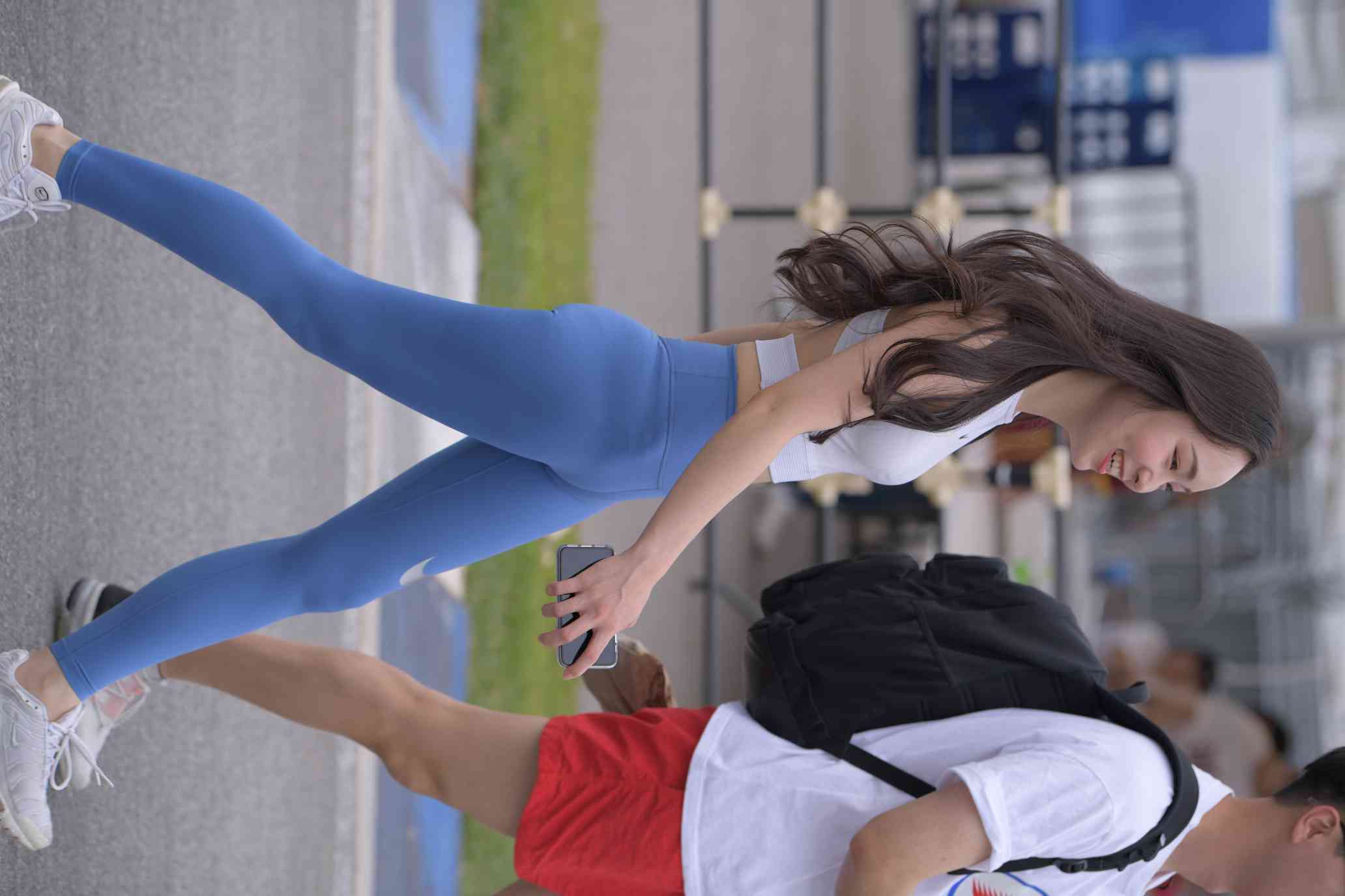 图片[4]-陪男朋友逛街的瑜伽裤女孩【74P】04034-华仔美图
