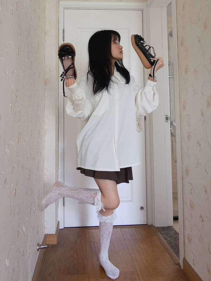 图片[3]-百褶裙可爱又大方的小姑娘【122P】20002-华仔美图