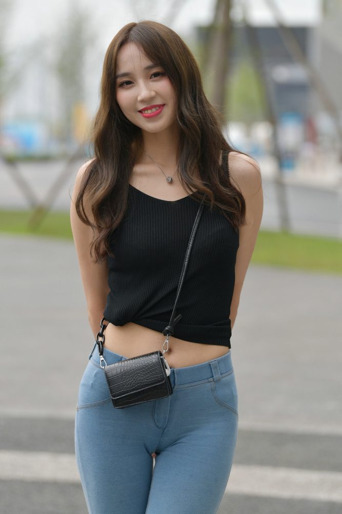 紧身牛仔裤女孩J3808 276P-3.31GB-华仔美图