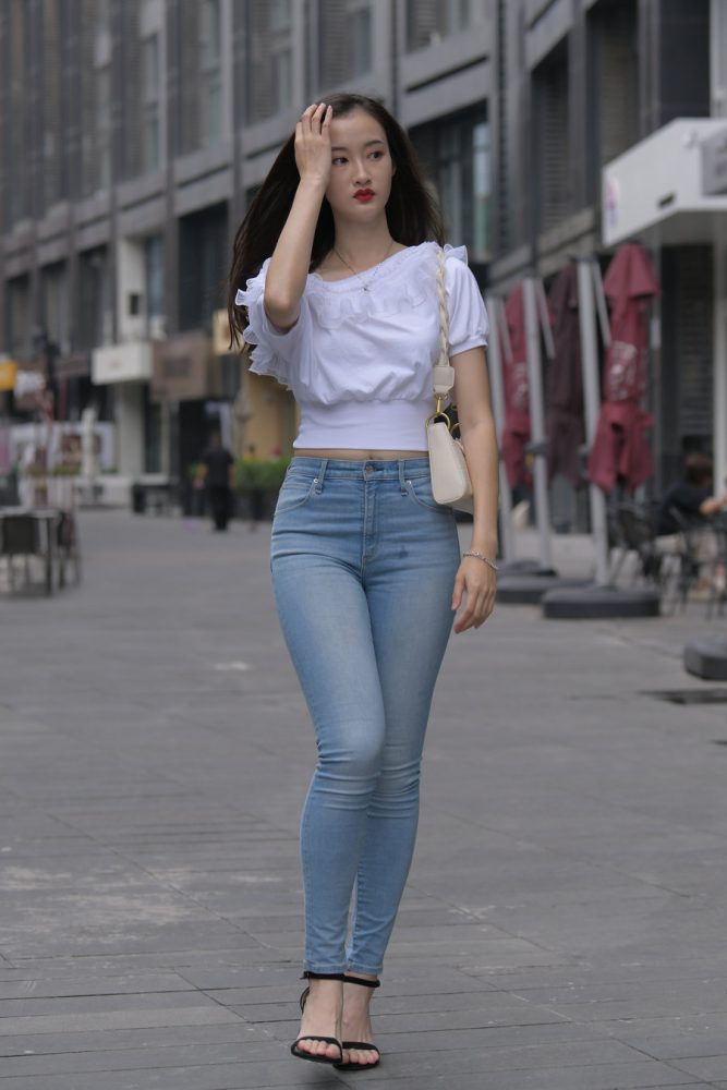 紧身牛仔裤女孩J2177 370P2V-19.4GB-华仔美图
