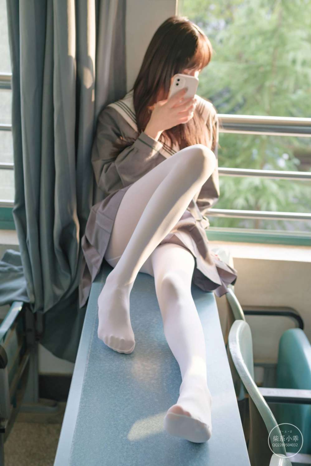 图片[6]-白丝清纯少女真的太可爱了【60P】20001-华仔美图