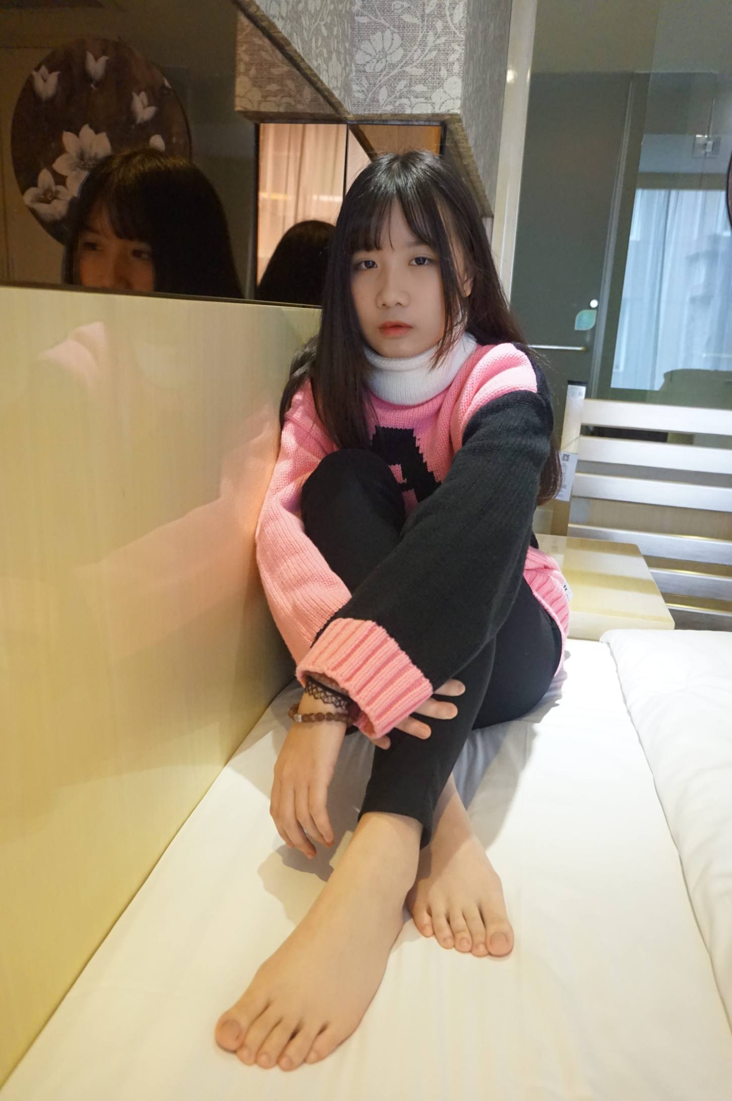 图片[4]-齐刘海的长发女孩【70P】20016-华仔美图