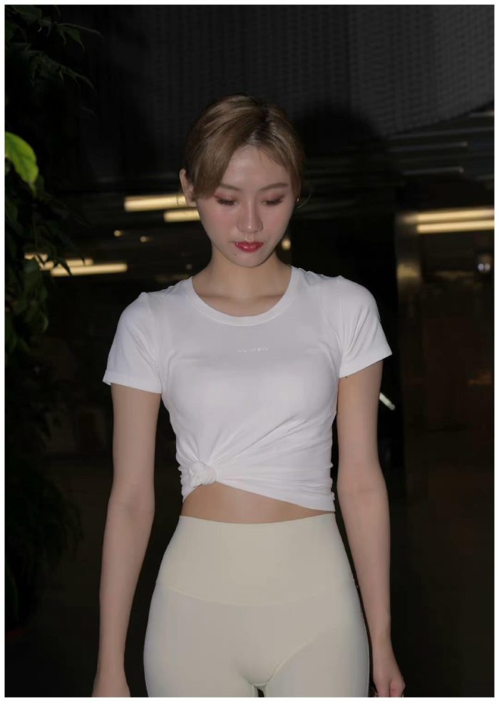 图片[4]-白色瑜伽裤女孩J2213 190P2V-14.6GB-华仔美图