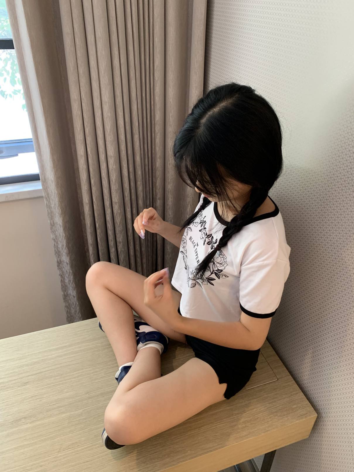 图片[4]-调皮的白袜女孩【149P】20017-华仔美图