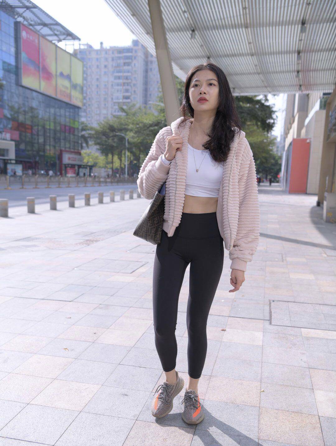 图片[3]-逛街的紧身瑜伽裤女孩 J1455 411P2V-26.6GB-华仔美图