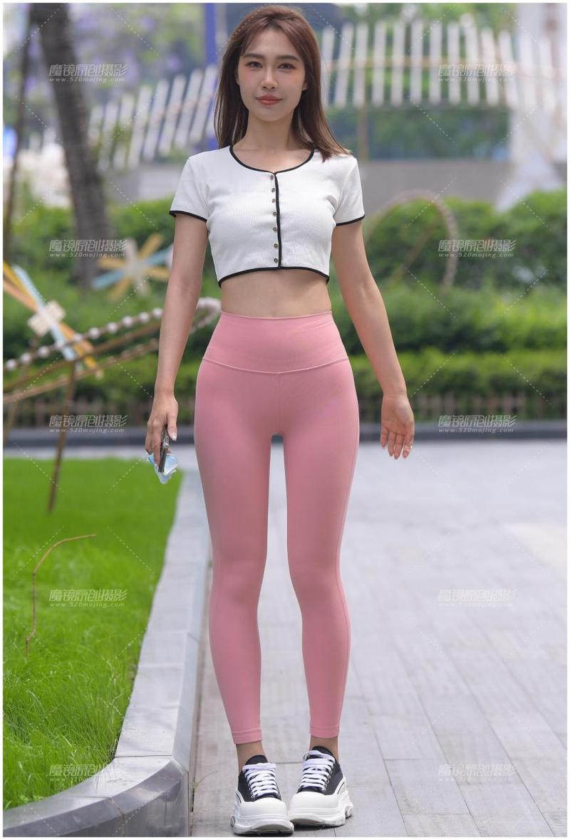 图片[4]-街拍粉色瑜伽裤女孩J2900 645P1V-20.7GB-华仔美图