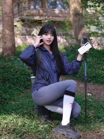 图片[6]-爱爬山的瑜伽裤MM，太甜美了！~-华仔美图