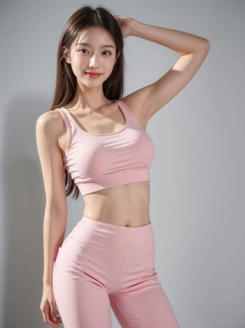 图片[14]-AI瑜伽裤清纯妹子系列图-华仔美图