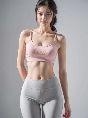 图片[13]-AI瑜伽裤清纯妹子系列图-华仔美图